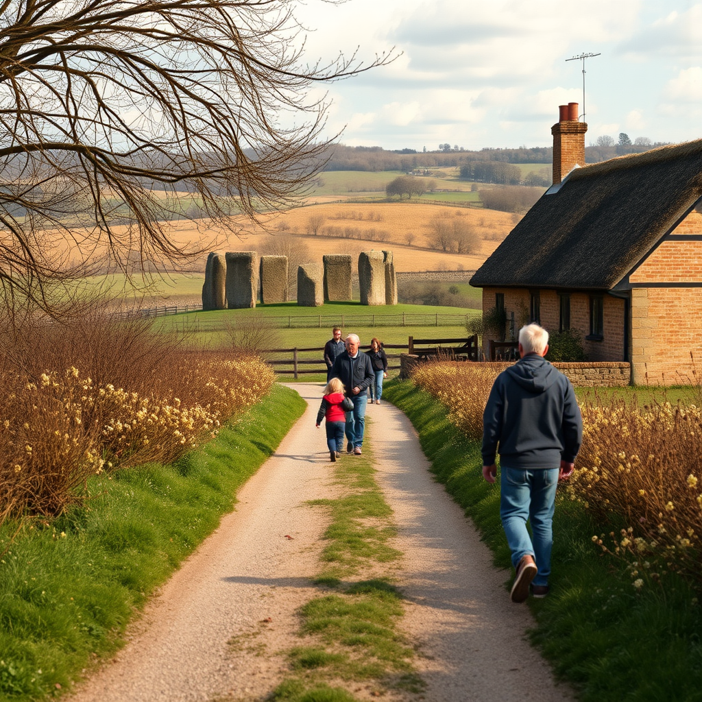 Walking route to historic landmark near beloved Cotswolds pub